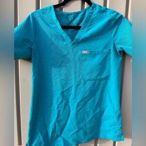 Figs Catarina xs top, Zamora xs petite joggers